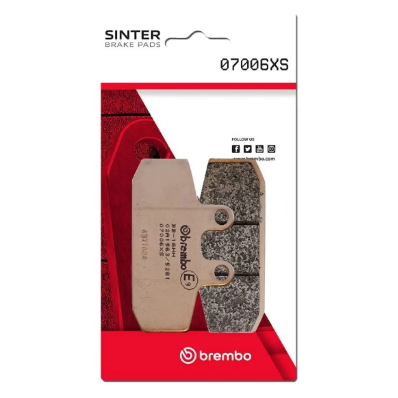 Set Pastiglie Brembo 07006xs Scooter Sinter