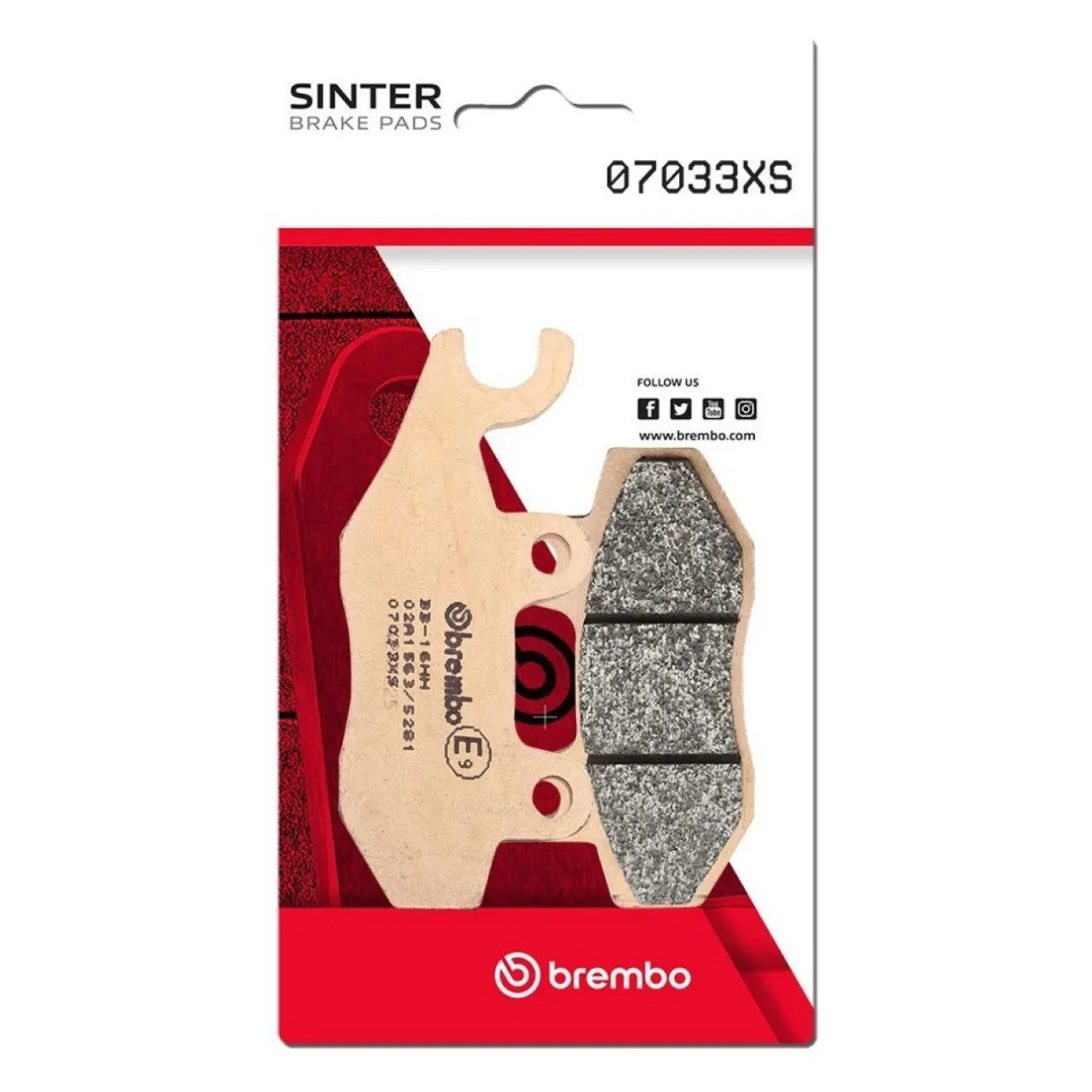 Set Pastiglie Brembo 07033xs Scooter Sinter