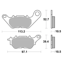 Set Pastiglie Brembo 07ya53cc Carbon Ceramic