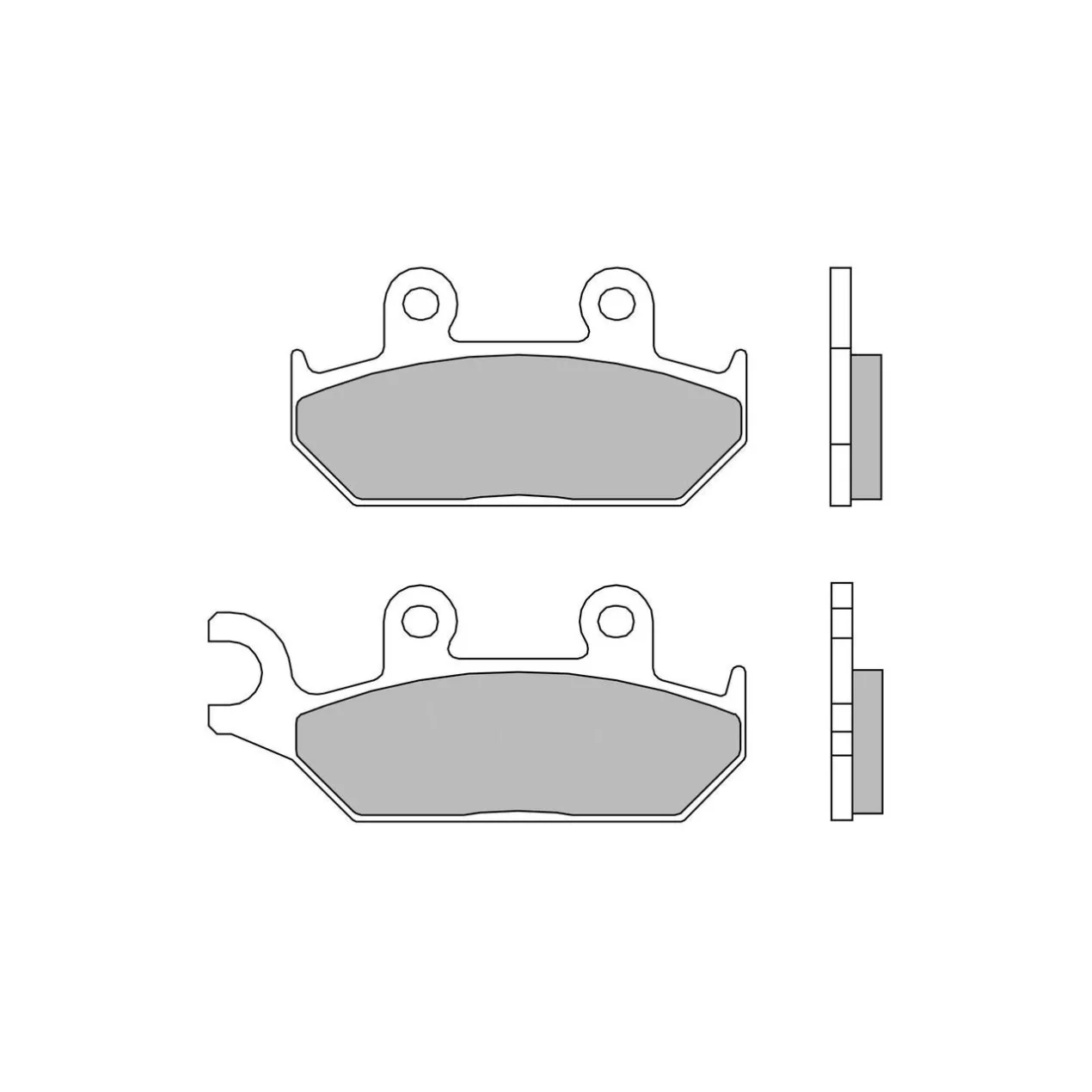 Set Pastiglie Brembo 07ya25sa Sinter Anteriori