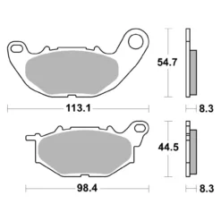 Set Pastiglie Brembo 07ya52sa Sinter Anteriori