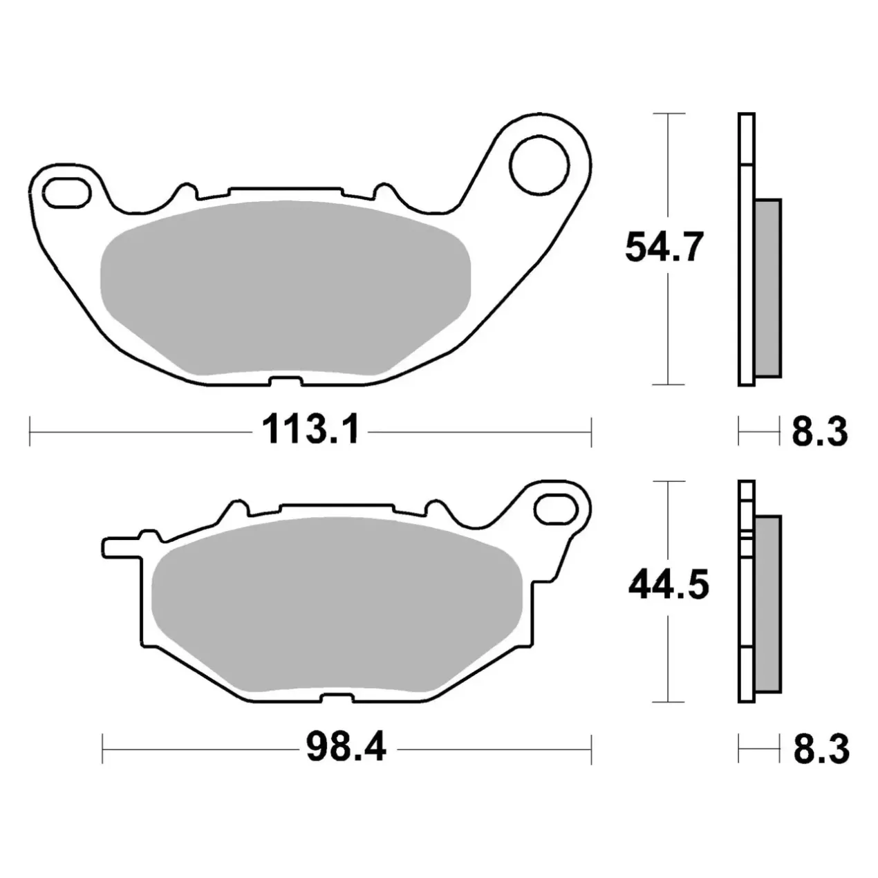 Set Pastiglie Brembo 07ya52sa Sinter Anteriori