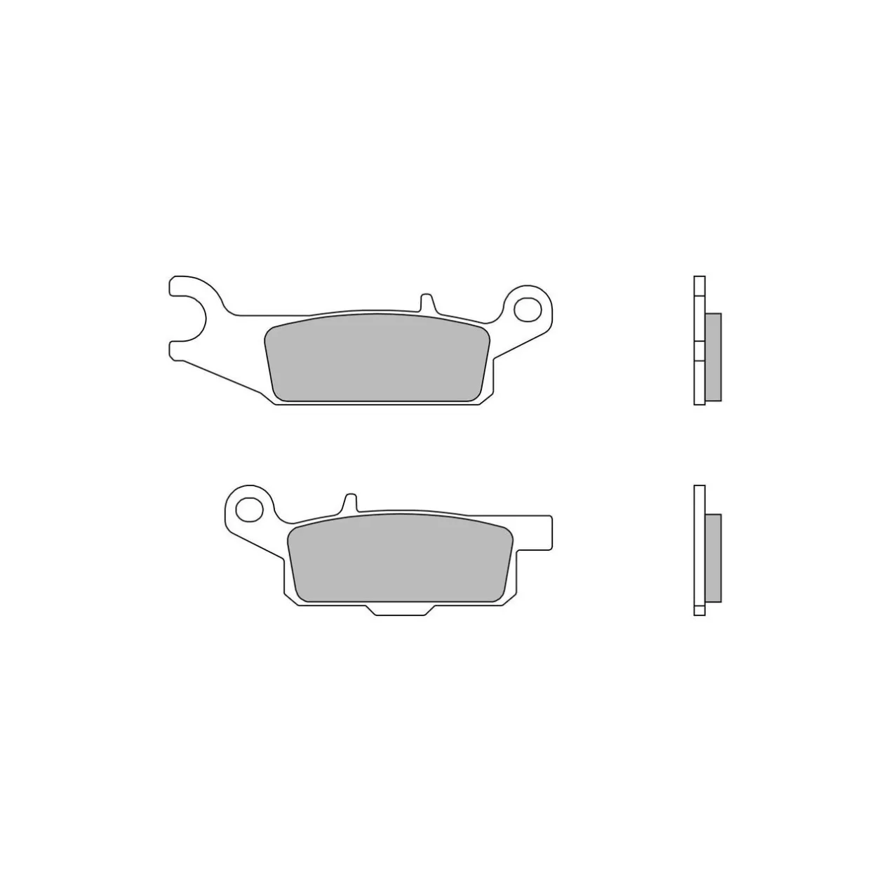 Set Pastiglie Brembo 07ya48sd Off Road Sinter