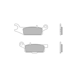 Set Pastiglie Brembo 07ya48sx Off Road Racing Sinter