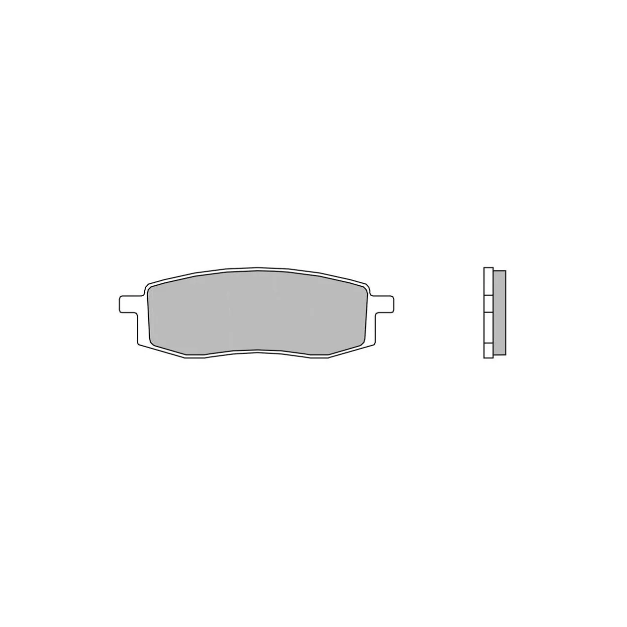 Set Pastiglie Brembo 07ya13tt Semimetallica