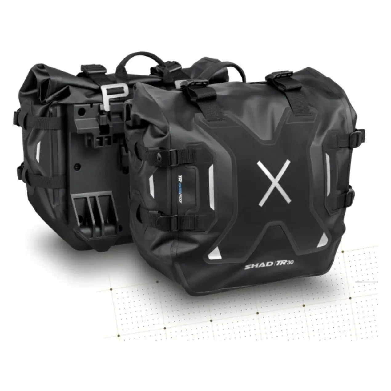 Shad Adventure Waterproof Terra Saddlebags Tr30 Cod. X0tr30