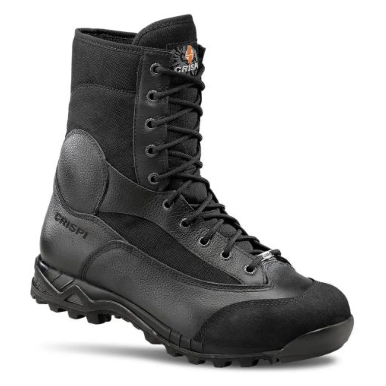Stivaletto Crispi Leopard Nero