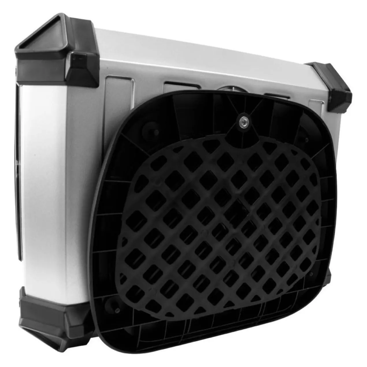 Top Case X-plor 30 Lt. Con Piastra Univ. Colore Alluminio