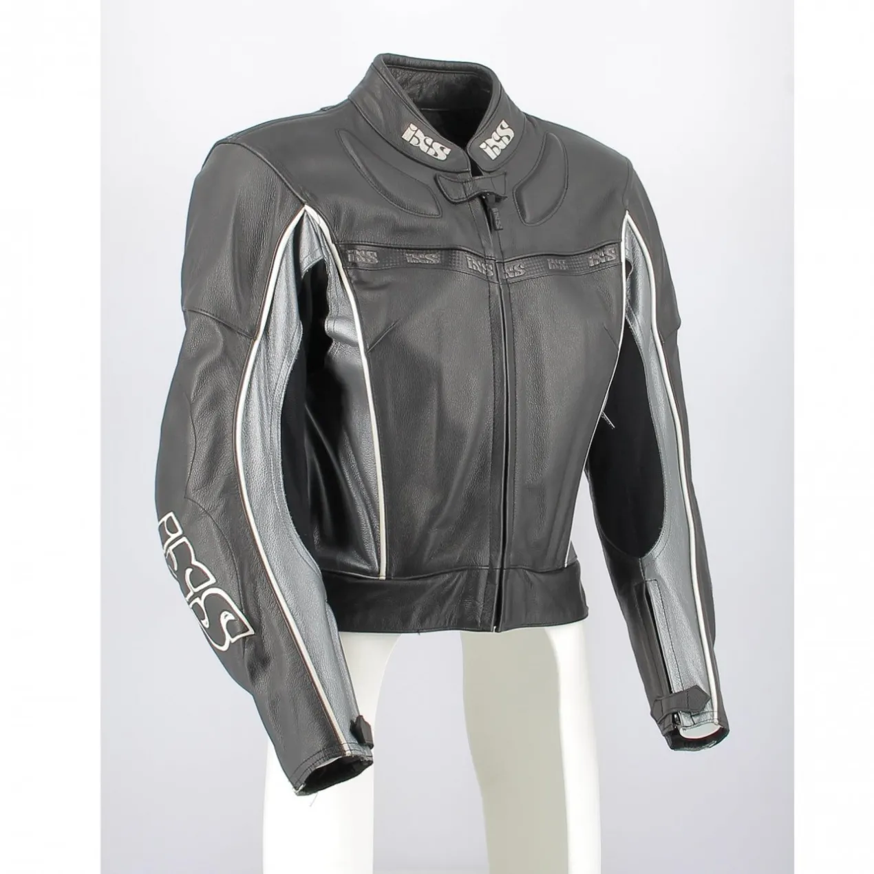 Tuta In Pelle Donna Ixs Valiant Divisibile Grigio Fant