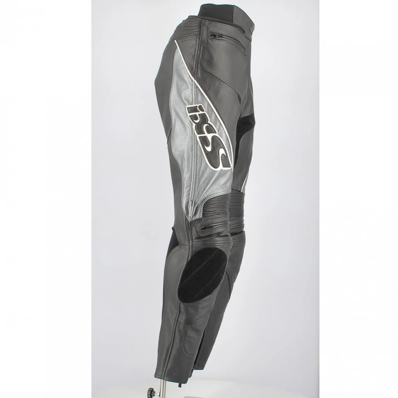 Tuta In Pelle Donna Ixs Valiant Divisibile Grigio Fant
