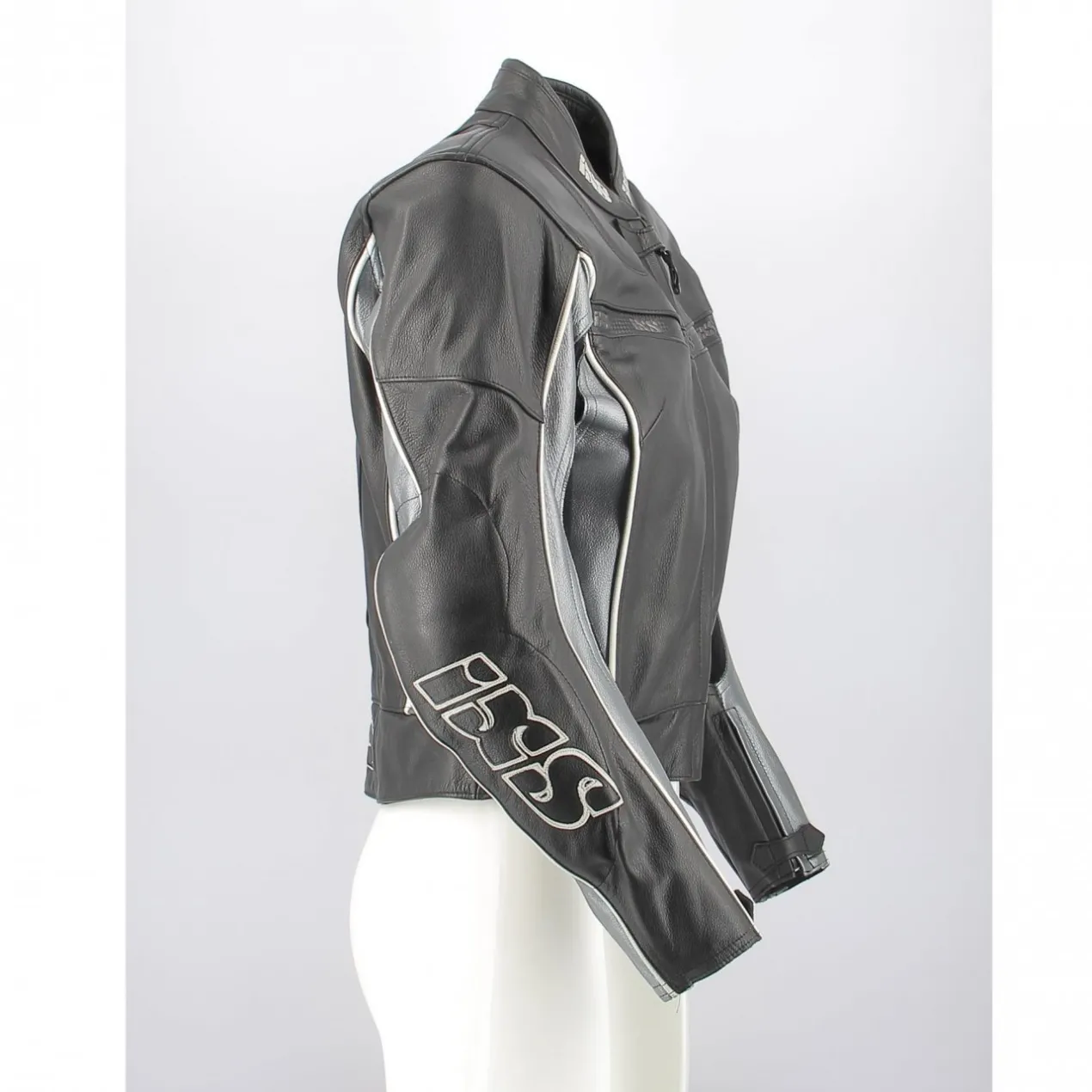 Tuta In Pelle Donna Ixs Valiant Divisibile Grigio Fant