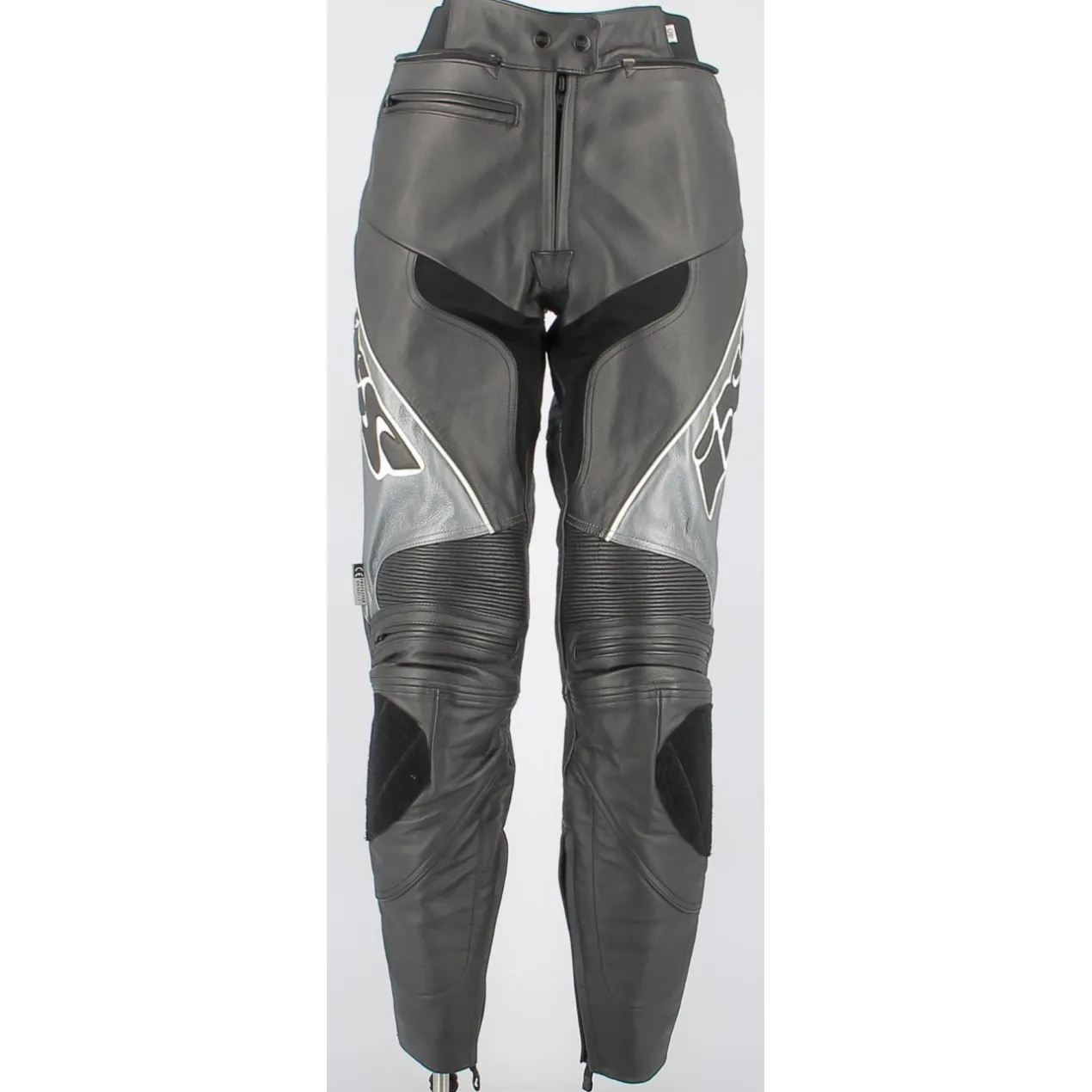 Tuta In Pelle Donna Ixs Valiant Divisibile Grigio Fant