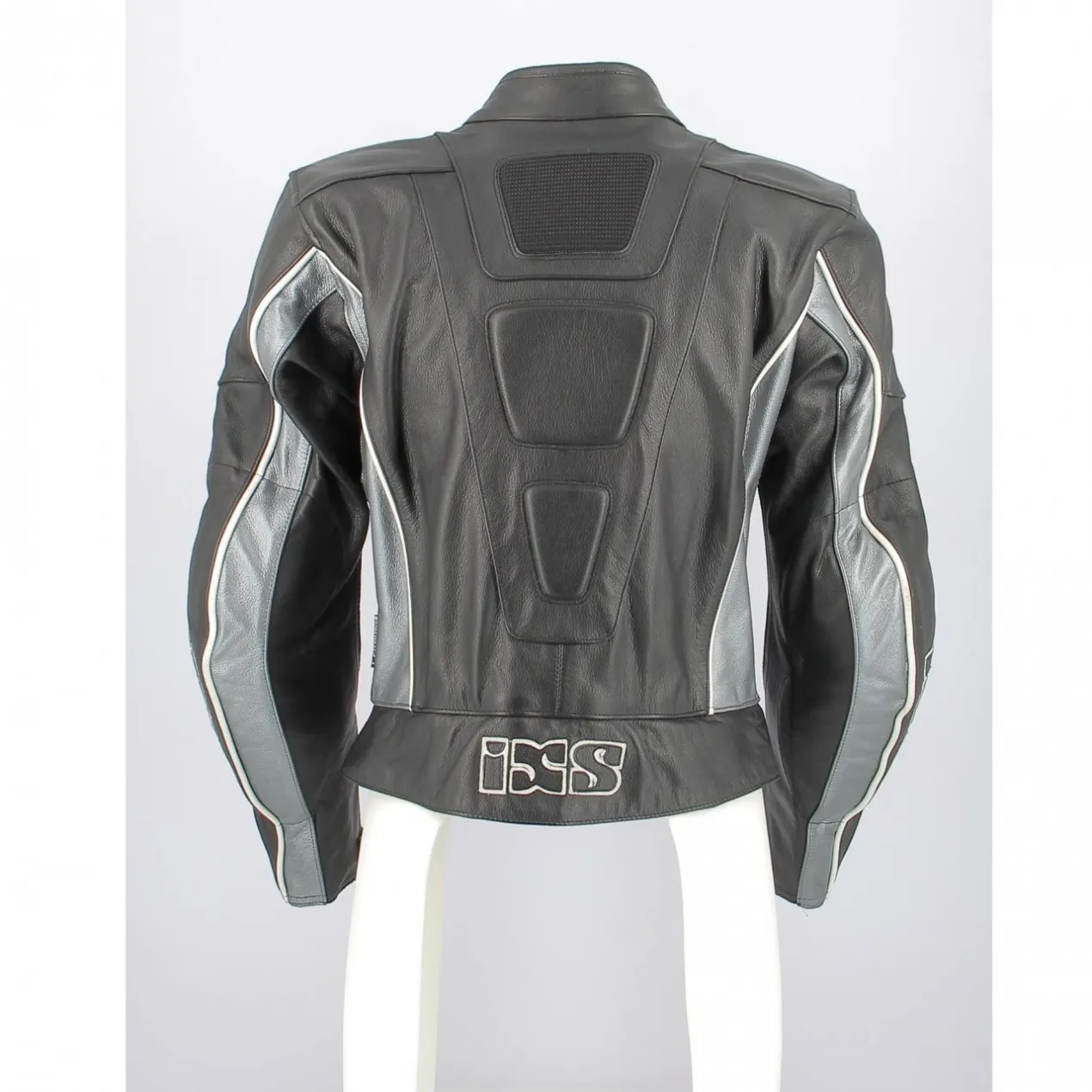 Tuta In Pelle Donna Ixs Valiant Divisibile Grigio Fant