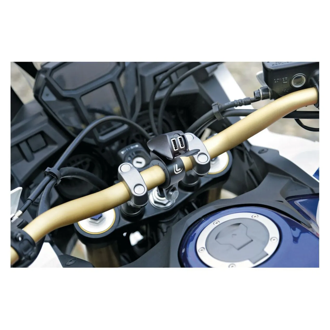 Usb-fix Trek, Doppio Caricatore Usb Resistente All’acqua, Lampa 38828