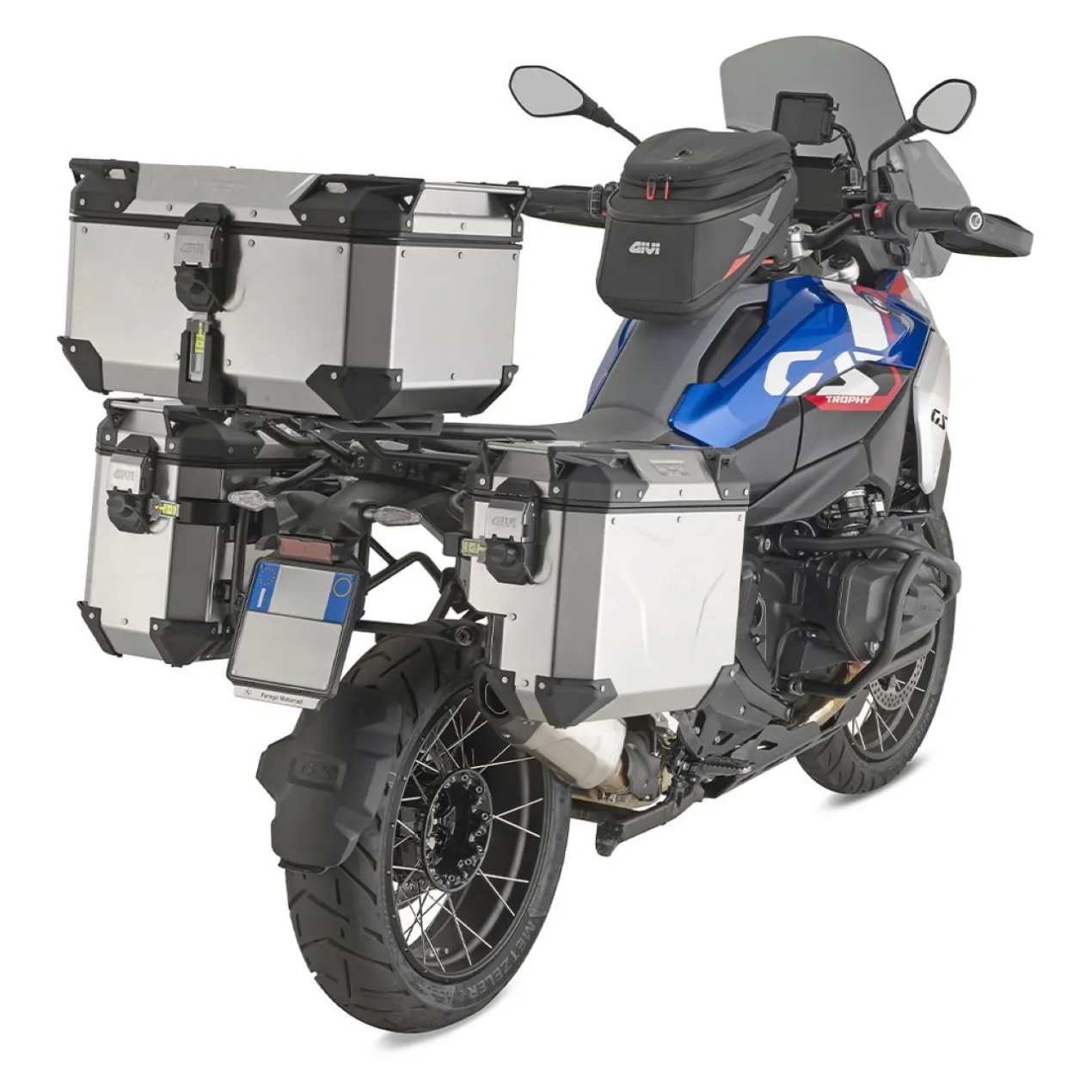 Valigia Givi Obkevs33a Trekker Outback Evo Smart 33lt Allumi
