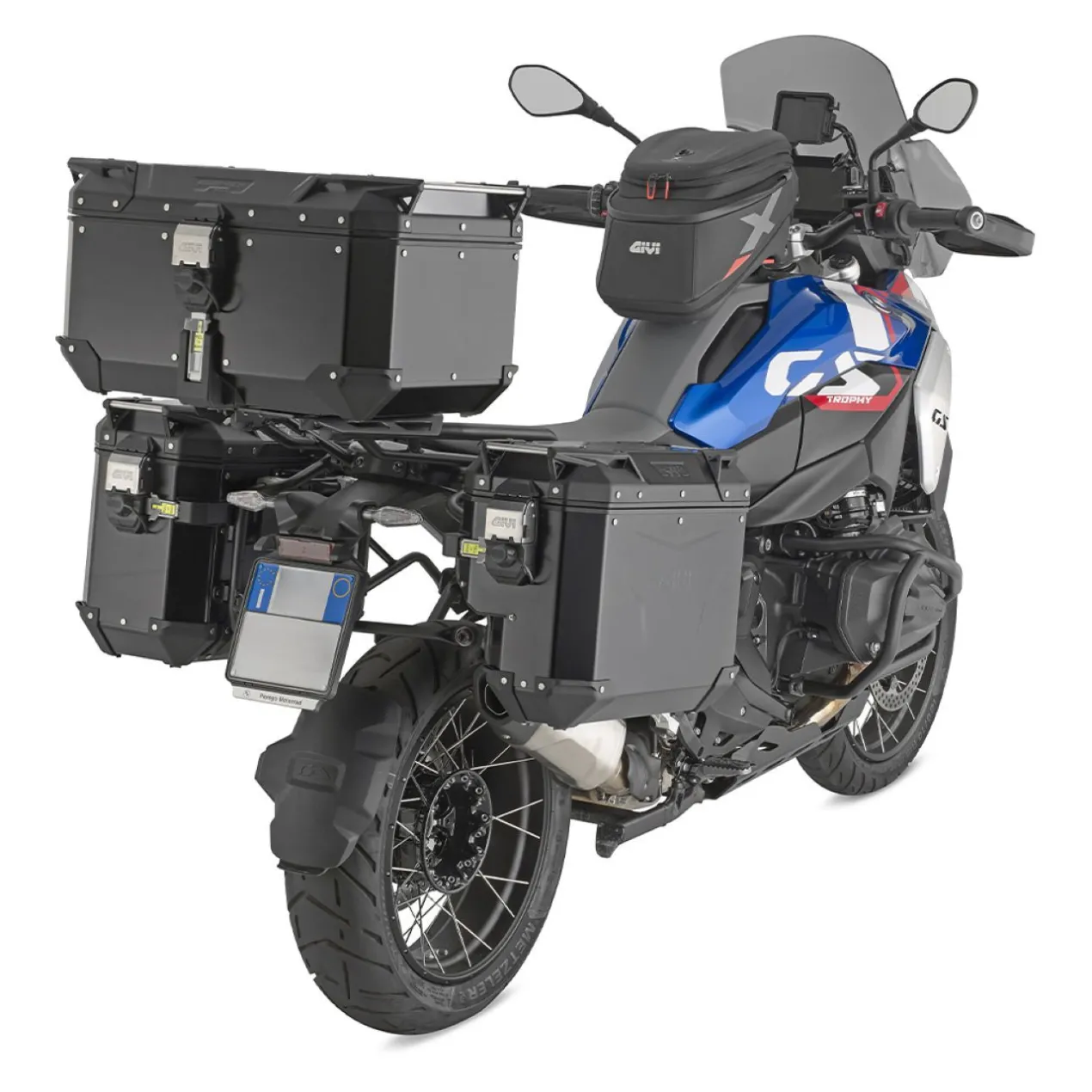 Valigia Laterale Givi Obkev37bl Sin 37lt. Obkevo 2024 All Nero