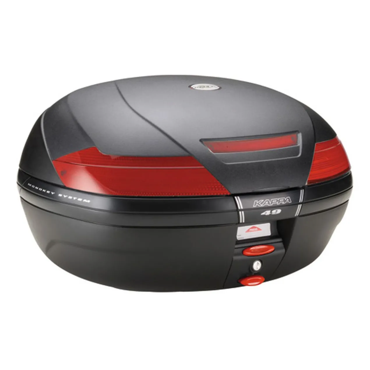 Valigia Lt.47 Nera Senza Cover Kappa K49ns