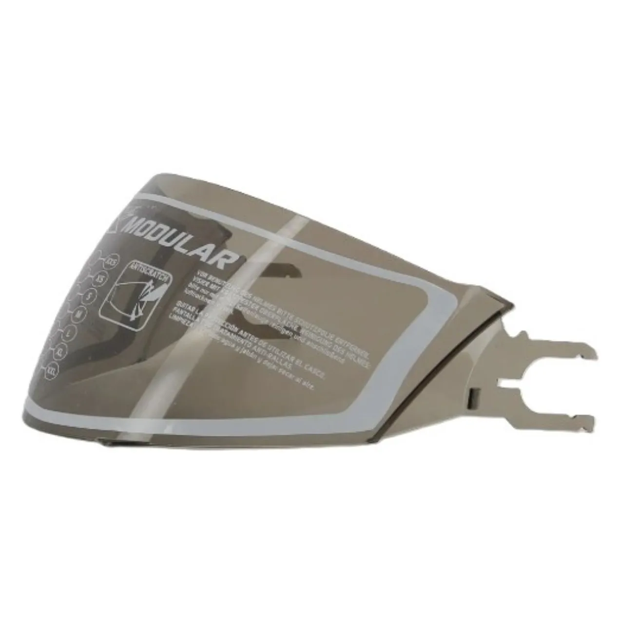 Visiera Fume'75% Per Caschi Givi Xmodular E Kappa Kv1