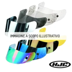 Visiera Hjc Per Rpha X - Silverbolt Mc1