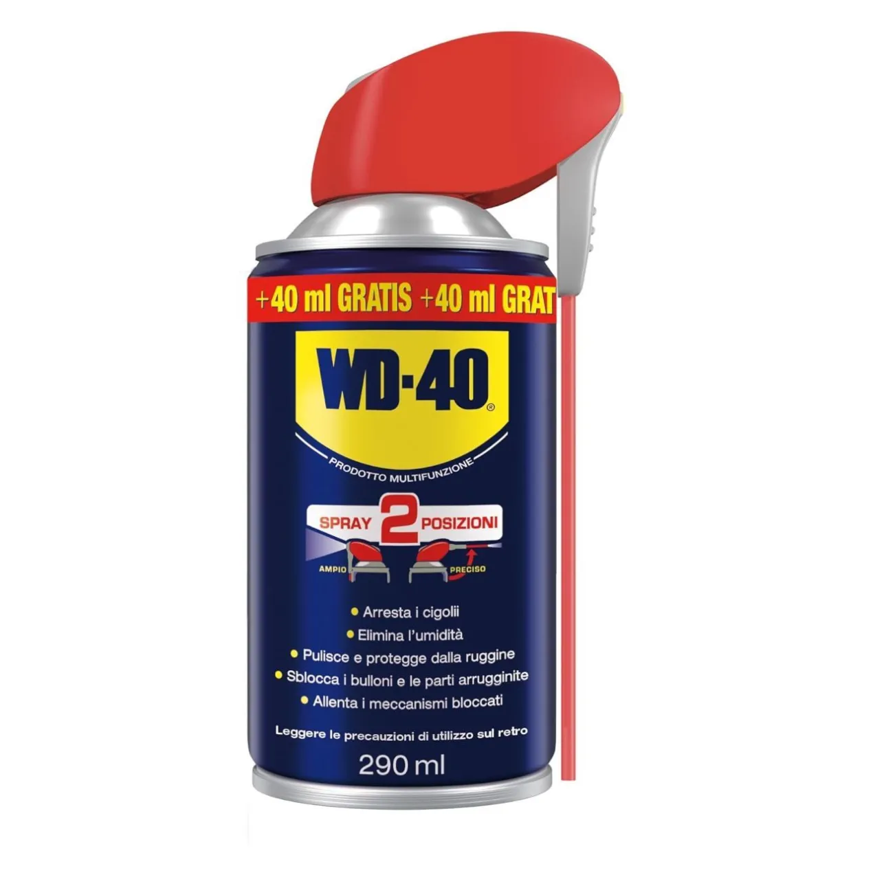 Wd-40 Spray 290ml Doppia Posizione